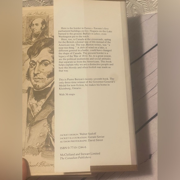 Pierre Berton The Invasion of Canada & Flames Across the Border 1980/1981 HC DJ - Picture 12 of 15